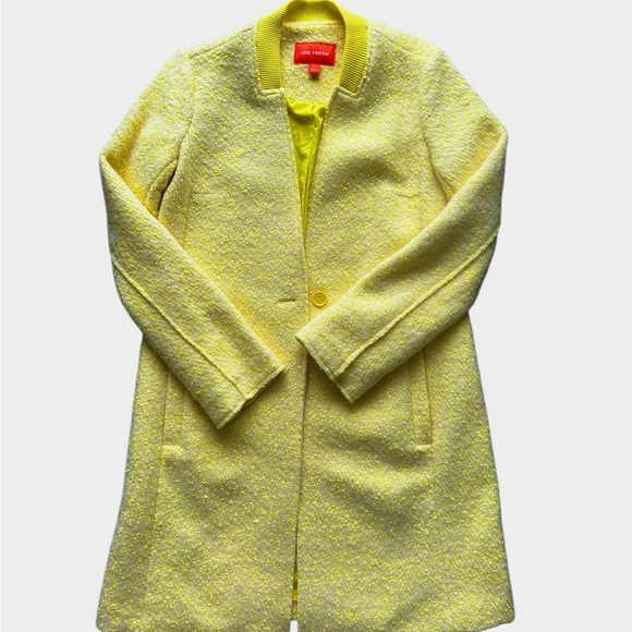 Joe Fresh Jackets & Blazers - Yellow Joe Fresh Medium Textured Women's Coat